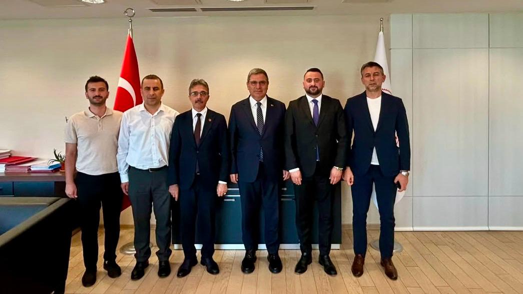 Başkan Şenol Dinç’ten Sağlık Bakanlığı’na Ziyaret