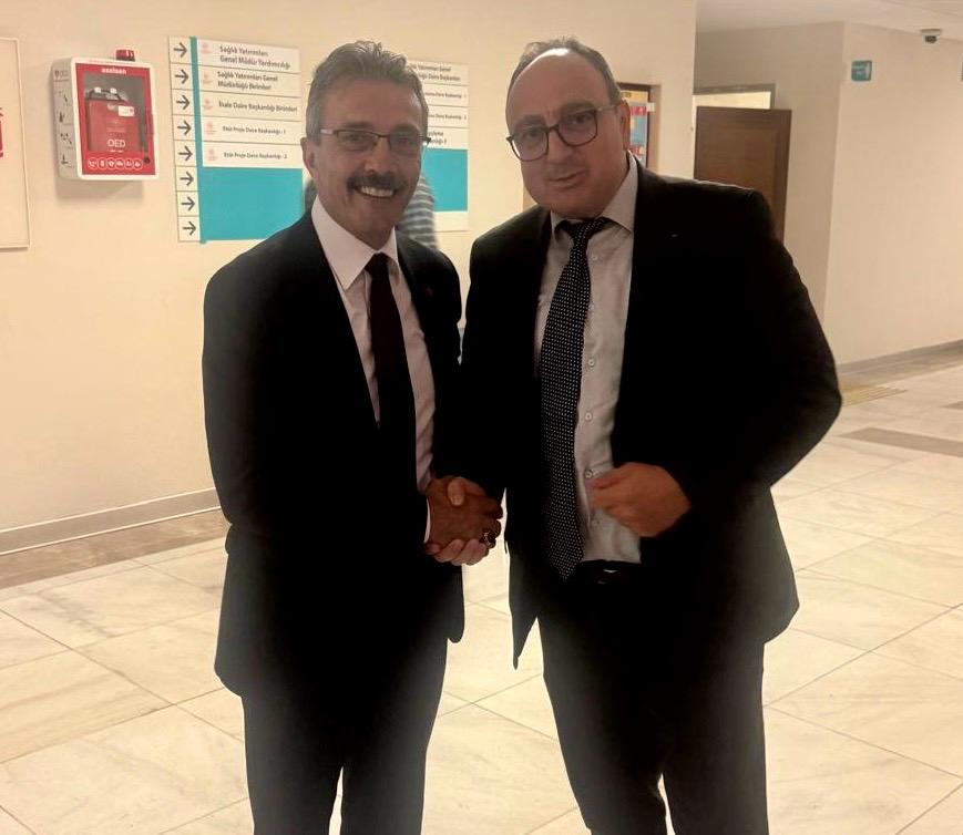 Başkan Şenol Dinç’ten Sağlık Bakanlığı’na Ziyaret