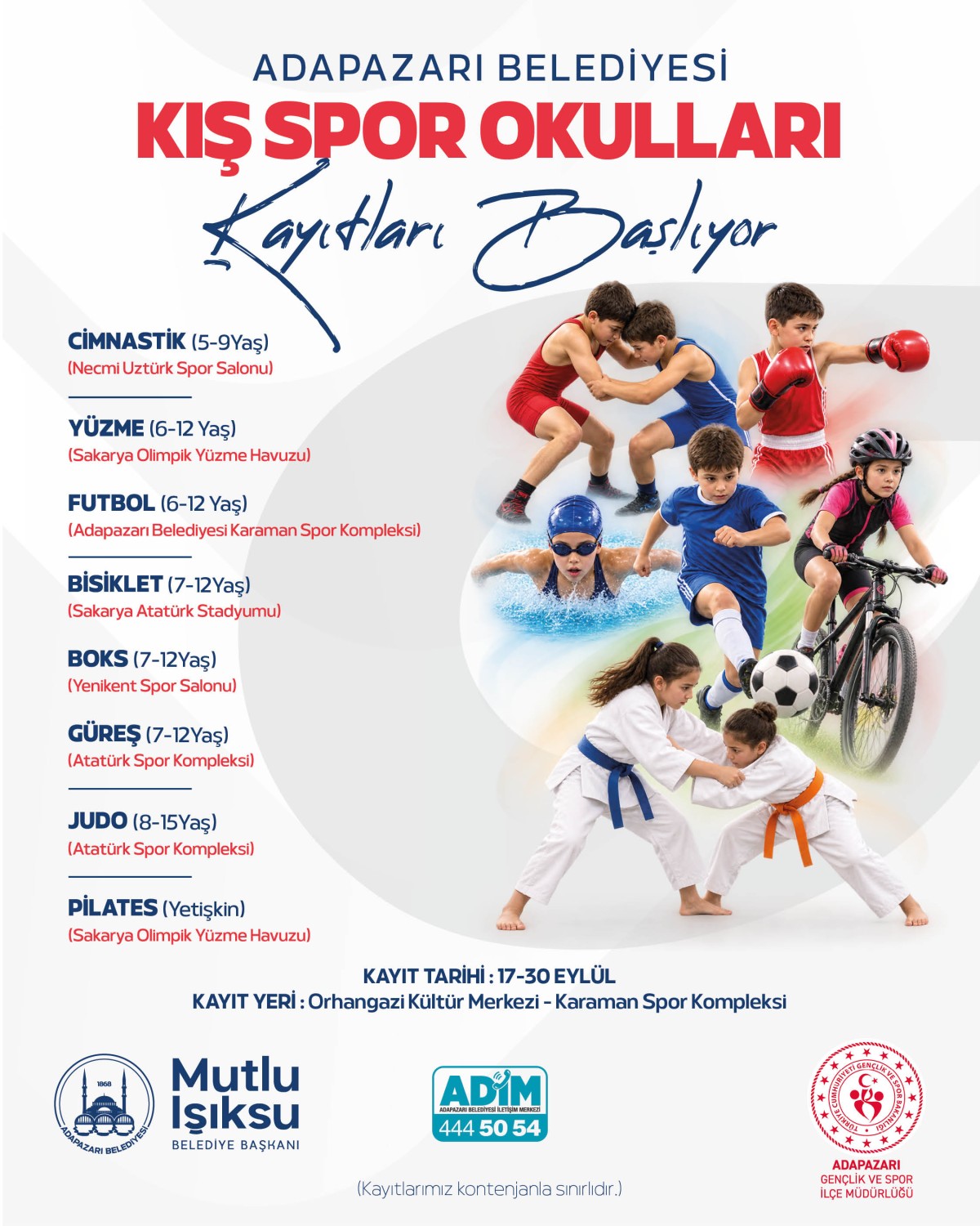 Kış Spor Okullarında Kayıtlar Başlıyor