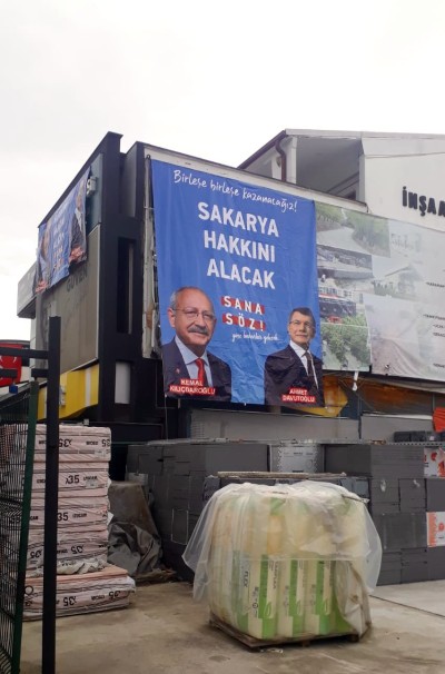 İl Başkanı Fatih Sevindik'den Ekrem Yüce'ye afiş tepkisi.